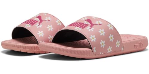 PUMA COOL CAT 2.0 DAISIES PS, Weiblich Schiebe-Sandalen, PINK FRUIT-PUMA PINK-PUMA WHITE-ALMOST APRICOT, von PUMA