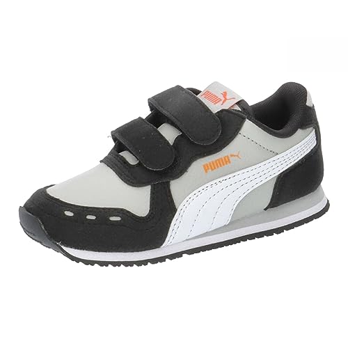 PUMA Unisex Kinder Cabana Racer Sl 20 V Inf Turnschuhe, Ash Gray Puma White Puma Black, 25 EU von PUMA