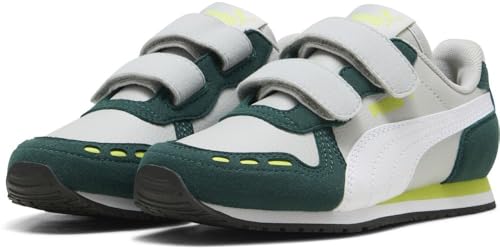 PUMA Cabana Racer SL 20 V PS Sneaker, COOL Light Gray White-Dark Myrtle-Lime Smash, 31 EU PUMA Cabana Racer SL 20 V PS Sneaker, COOL Light Gray White-Dark Myrtle-Lime Smash, 31 EU von PUMA