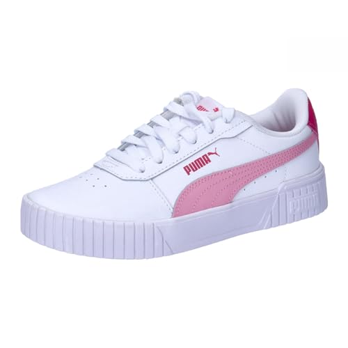 PUMA Mädchen Carina 2.0 Jr Turnschuhe, Puma White Pink Lilac Puma White, 35.5 EU von PUMA