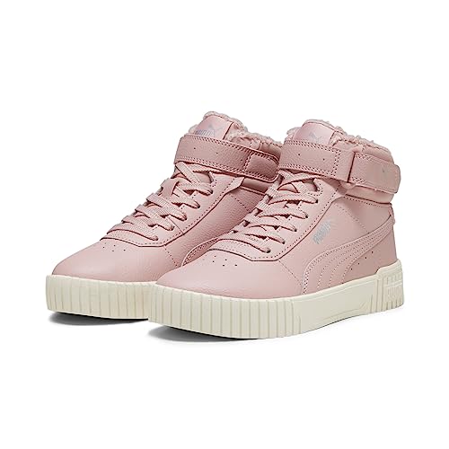 PUMA Mädchen Carina 2.0 Mid Wtr Jr Turnschuhe, Future Pink Silver Alpine Snow, 37.5 EU von PUMA