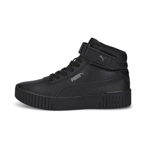 PUMA Mädchen Carina 2.0 Mid Jr Sneaker, Puma Black Puma Black Dark Shadow, 36 EU von PUMA