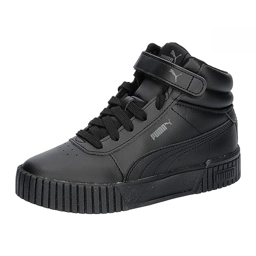 PUMA Carina 2.0 Mid PS Sneaker, Black Black-Dark Shadow, 34 EU von PUMA