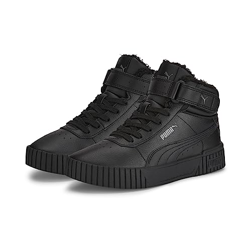 PUMA Mädchen Carina 2.0 Mid Wtr Jr Sneaker, Puma Black Puma Black Dark Shadow, 35.5 EU von PUMA