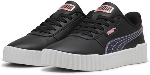 PUMA Carina 3.0 Blurry Dreams JR Sneaker, Black-Lavender ALERT-PINK Fruit, 37.5 EU PUMA Carina 3.0 Blurry Dreams JR Sneaker, Black-Lavender ALERT-PINK Fruit, 37.5 EU von PUMA