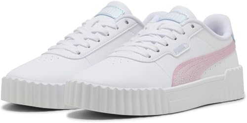 PUMA Carina 3.0 Blurry Dreams JR Sneaker, White-Rose Mauve-COOL Weather, 39 EU von PUMA
