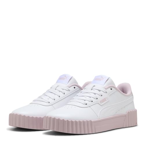 PUMA Carina 3.0 Cutie JR Sneaker, White-Rose Mauve, 36 EU PUMA Carina 3.0 Cutie JR Sneaker, White-Rose Mauve, 36 EU von PUMA