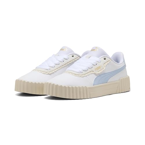 PUMA Carina 3.0 Memoires Jr Sneaker, White Haute Tropic, 36.5 EU von PUMA