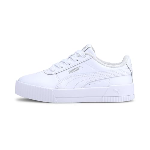 PUMA Carina L PS Sneaker, White White-Gray Violet, 29 EU von PUMA