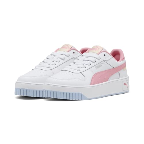 PUMA Carina Street JR Sneaker, White-PINKSCAPE-Exotic RED, 38 EU von PUMA
