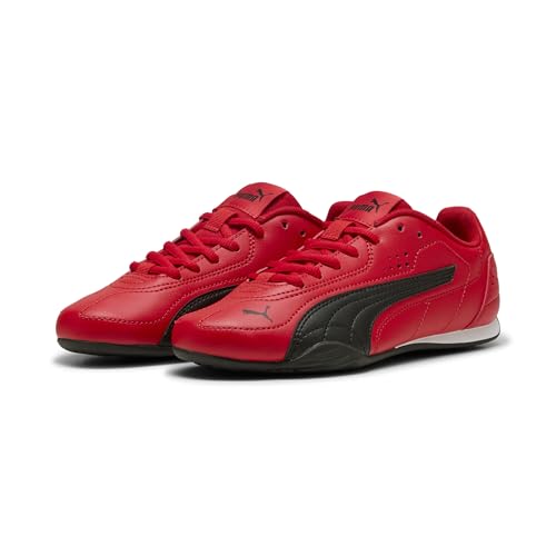 PUMA Catch Teenager Sneaker, All Time Red x Black, 37.5 EU von PUMA