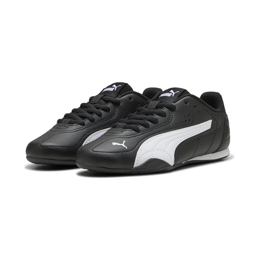 PUMA Catch Teenager Sneaker, Black x Warm White, 36 EU PUMA Catch Teenager Sneaker, Black x Warm White, 36 EU von PUMA