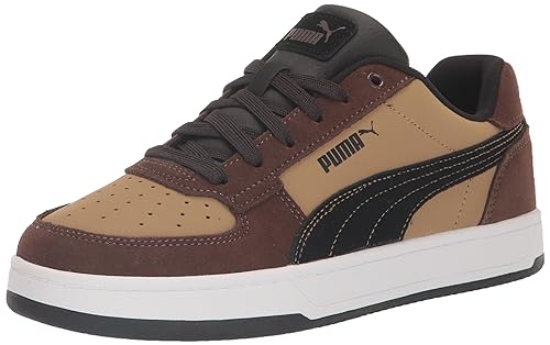 PUMA Caven 2.0 Bucksuede Sneaker für Herren, Totally Taupe-puma Schwarz-Kastanienbraun, 44 EU von PUMA