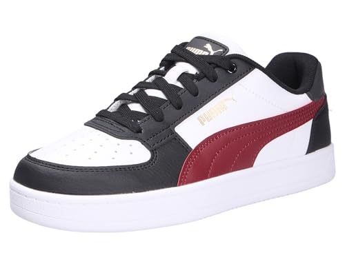 PUMA Caven 2.0 Jr Sneaker, Schwarz Team Regal Red Weiß, 35.5 EU von PUMA