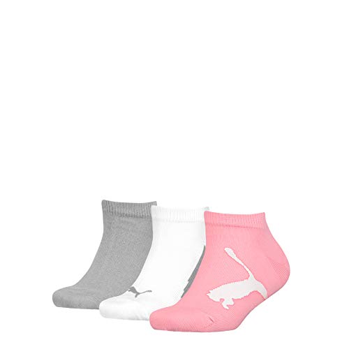 PUMA Unisex Kinder Socken Bwt Sneaker, Pink / Grey, 26 von PUMA