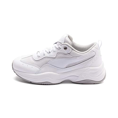 PUMA Cilia Patent Damen Sneaker White-Silver-Gray Violet 5 von PUMA