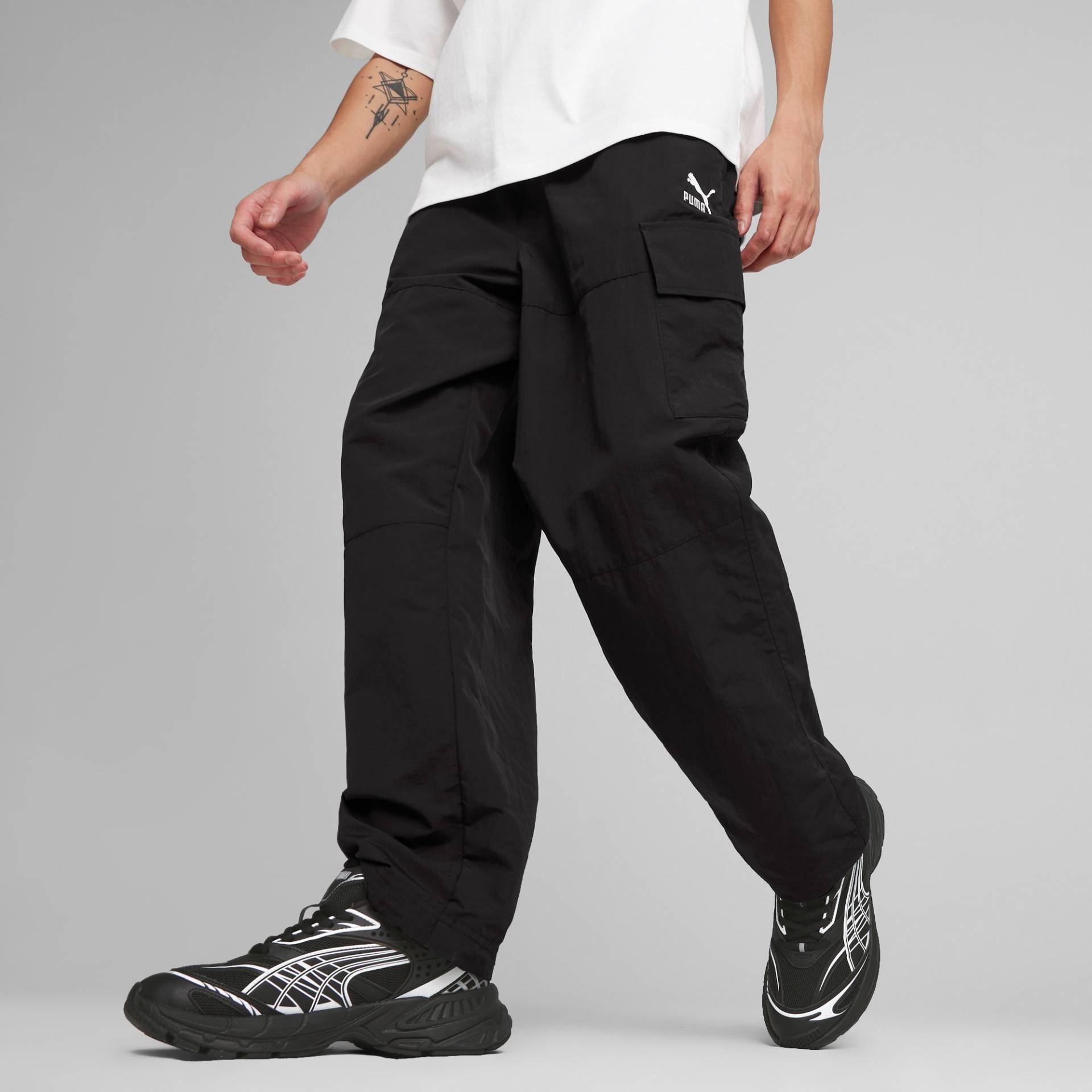 PUMA Classics Herren Cargohose, Schwarz, Größe: 3XL, Kleidung PUMA Classics Herren Cargohose, Schwarz, Größe: 3XL, Kleidung von PUMA