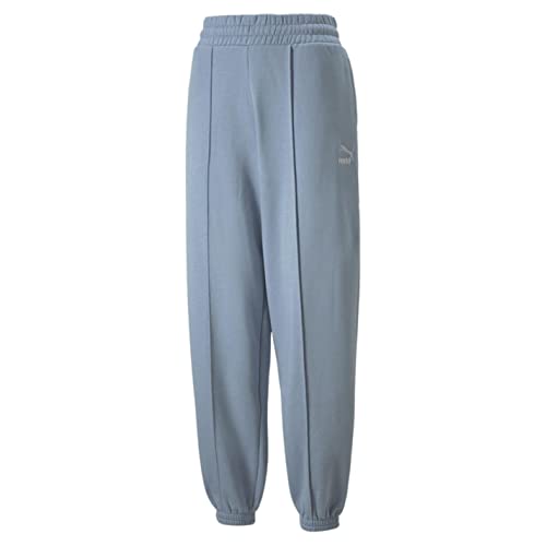 PUMA Classics Sweatpants Jogginghose Damen blau/weiß, M von PUMA