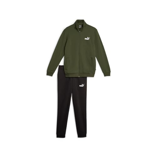 PUMA Clean Sweat Suit, XS, Army Green/Schwarz, XS von PUMA