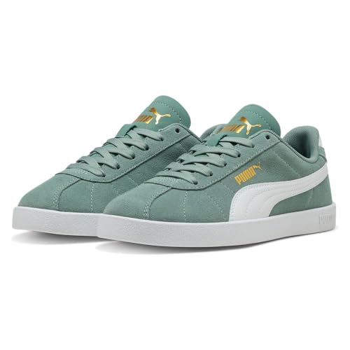 PUMA Club II JR Sneaker, Green Moon White, 38.5 EU PUMA Club II JR Sneaker, Green Moon White, 38.5 EU von PUMA