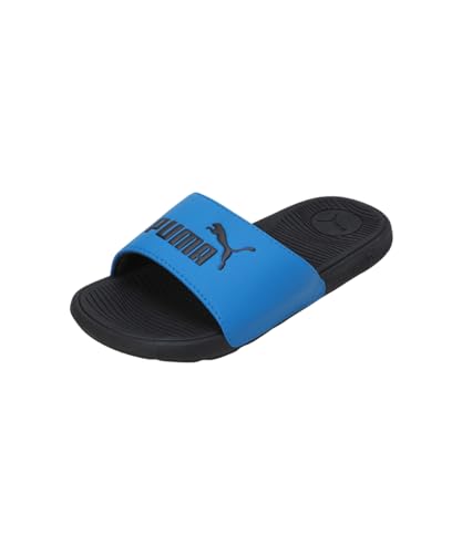 PUMA Cool Cat 2.0 Jr Slide Sandal, Future Blue Black, 35.5 EU von PUMA