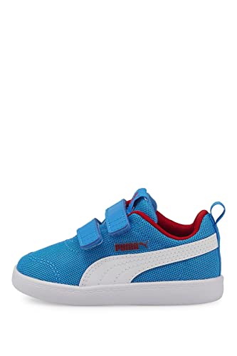 PUMA Courtflex V2 Mesh V Inf Bootsschuh, blau, 25 EU von PUMA