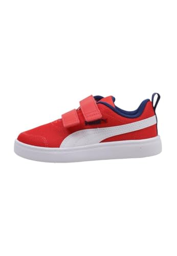 PUMA - Courtflex V2 Mesh V PS - 37175806 - Farbe: Rot - Gr��e: 32 EU von PUMA