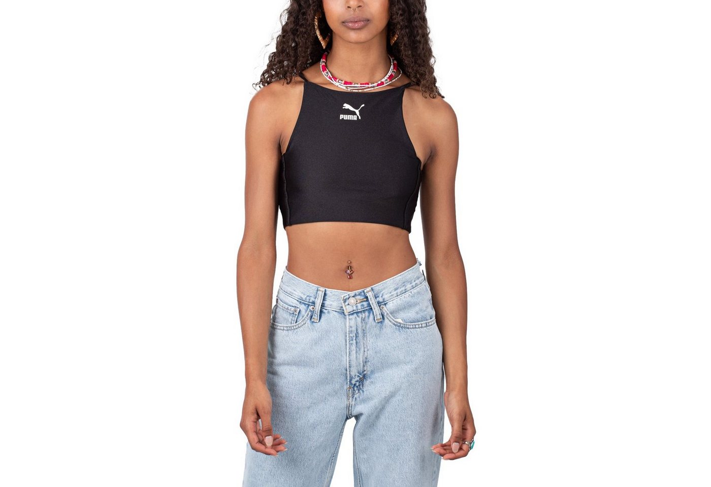 PUMA Crop-Top Puma T7 Shiny Crop Top von PUMA