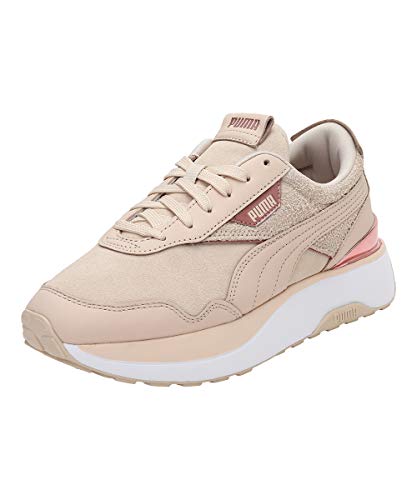 PUMA Damen Cruise Rider Trainingsschuh, Shifting Sand Puma White, 37.5 EU von PUMA