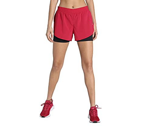 PUMA Damen 2 In 1 Run W Shorts, Rot (Persian Red, S von PUMA