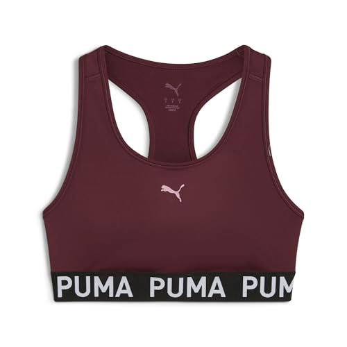 PUMA Damen 4KEEPS Elastic BH L, Ruby Shimmer Red von PUMA