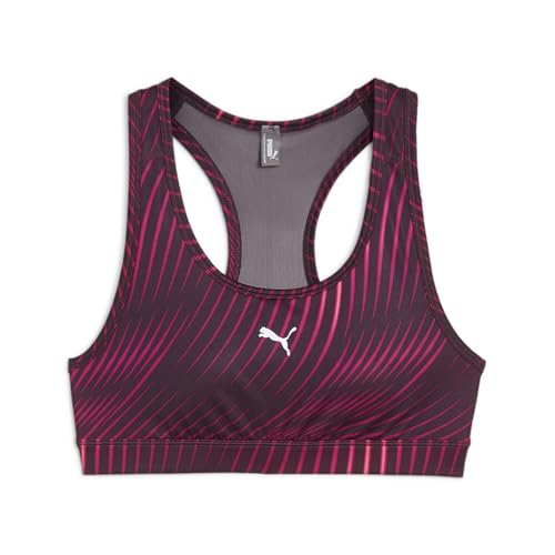 PUMA Damen 4keeps BH, Midnight Plum-run Aop, Large PUMA Damen 4keeps BH, Midnight Plum-run Aop, Large von PUMA