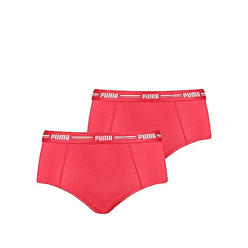 PUMA Damen 603033001 Mini Short, Hibiscus Red, XS EU von PUMA