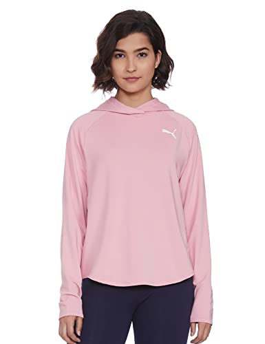 PUMA Damen Active Kapuzenpullover Sweat, Bridal Rose, S von PUMA