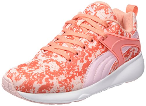 PUMA Damen Aril Blaze Variation Laufschuhe, Orange Grenadine Wüstenblume Pink Dogwood, 41 EU von PUMA