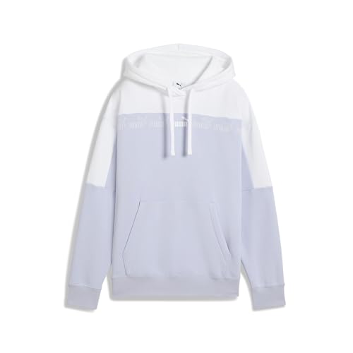 PUMA Damen Around The Block Hoodie XXL, Cool Weather Blue von PUMA