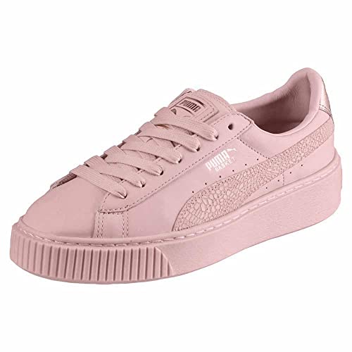 PUMA Damen Basket Platform Euphoria RG Sneaker, Pink (rosa/rosé Gold rosa/rosé Gold), 37 EU von PUMA