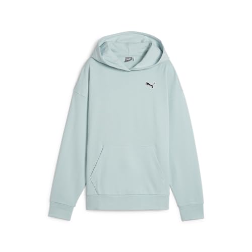 PUMA Damen Better Essentials Hoodie MTurquoise Surf Blue von PUMA
