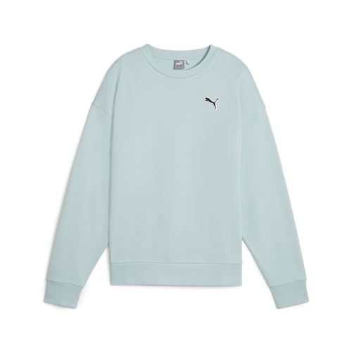 PUMA Damen Better Essentials Sweatshirt LTurquoise Surf Blue von PUMA