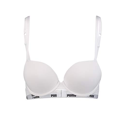 PUMA Damen Bra Push-Up BH White, Größe:80 C von PUMA