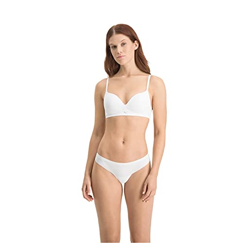 PUMA Damen Bra Unterwäsche, Weiß, 86 / C EU von PUMA