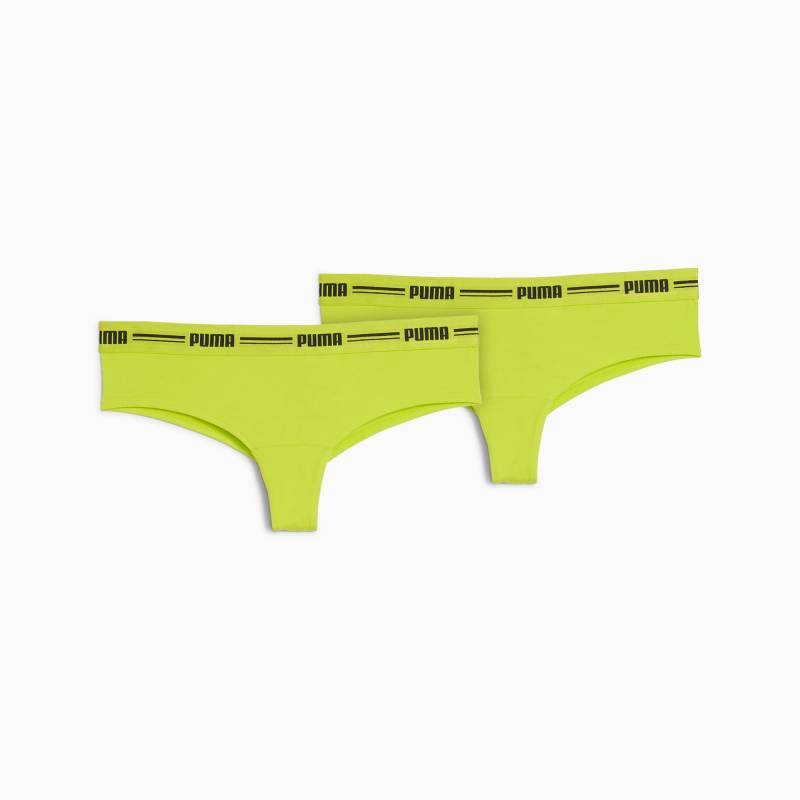 PUMA Damen Brazilian-Slip 2er-Pack, Grün, Größe: M, Kleidung von PUMA