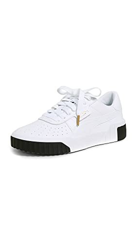 PUMA Damen Cali Sneaker, White Black, 40 EU von PUMA