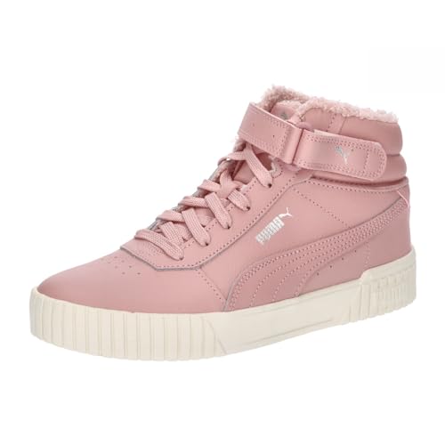 PUMA Damen Carina 2.0 Mid WTR Sneaker, Rosa (Future Pink Silver Alpine Snow Metallic White), 37.5 EU von PUMA