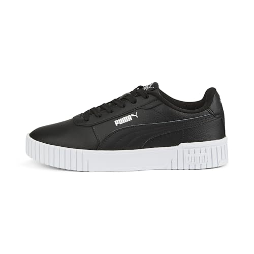 PUMA Damen Carina 2.0 Sneaker, Black Silver Gray, 38.5 EU PUMA Damen Carina 2.0 Sneaker, Black Silver Gray, 38.5 EU von PUMA