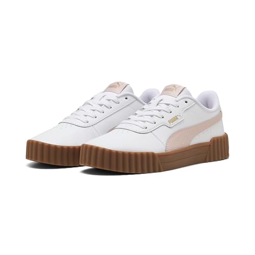 PUMA Carina 3.0 Damen-Sneaker, Puma White Mauve Mist, 38 EU von PUMA