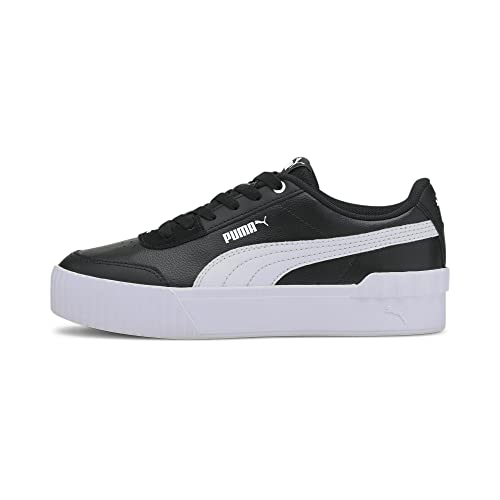 PUMA Damen Carina Lift Sneaker, Black White, 38.5 EU von PUMA