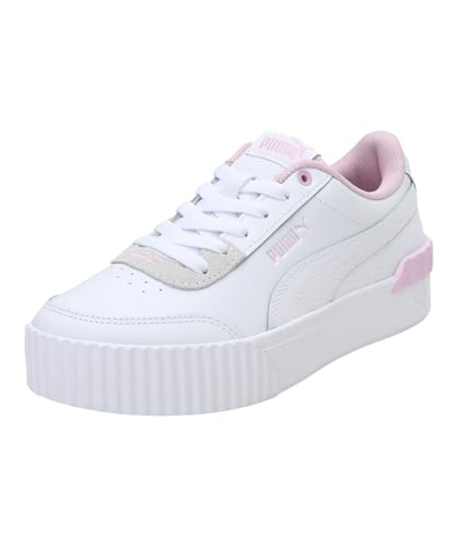 PUMA Damen Carina Lift Sneaker, White-Pink Lady, 38 EU von PUMA