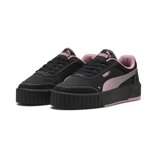 PUMA Damen Carina Mia Satin Princess Sneakers 40, Black Poised Pink PUMA Damen Carina Mia Satin Princess Sneakers 40, Black Poised Pink von PUMA