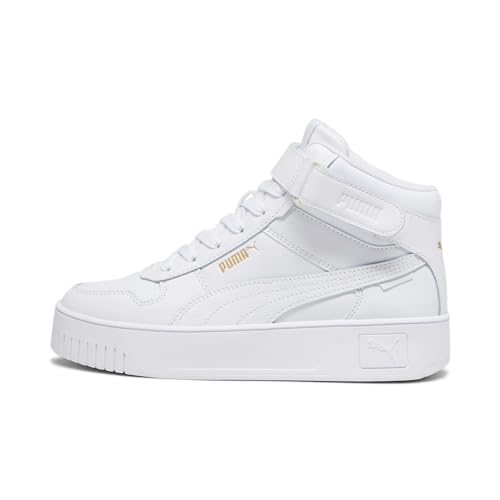 PUMA Damen Carina Street Mid Turnschuhe, White Gold, 41 EU von PUMA